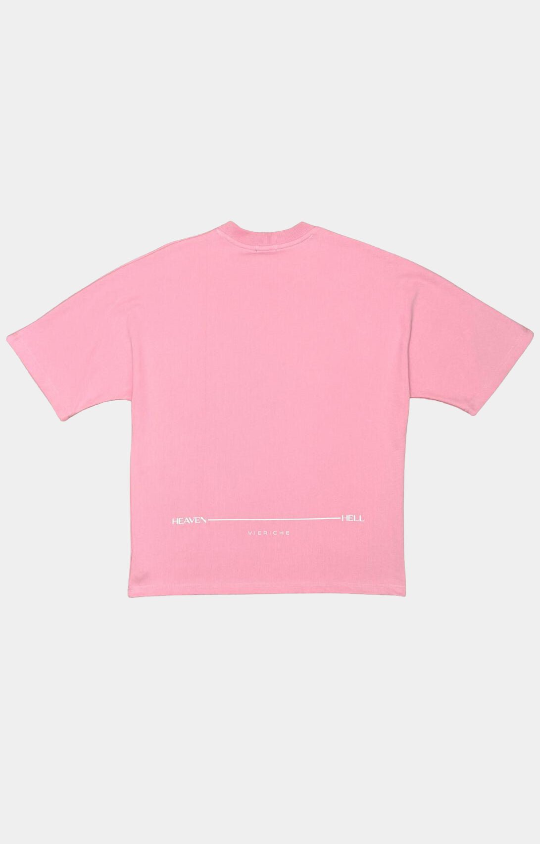 Vie Riche Heavenly Hell Box Tee - Pink Oversized Premium Tee