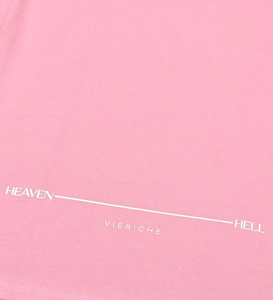 Vie Riche Heavenly Hell Box Tee - Pink Oversized Premium Tee