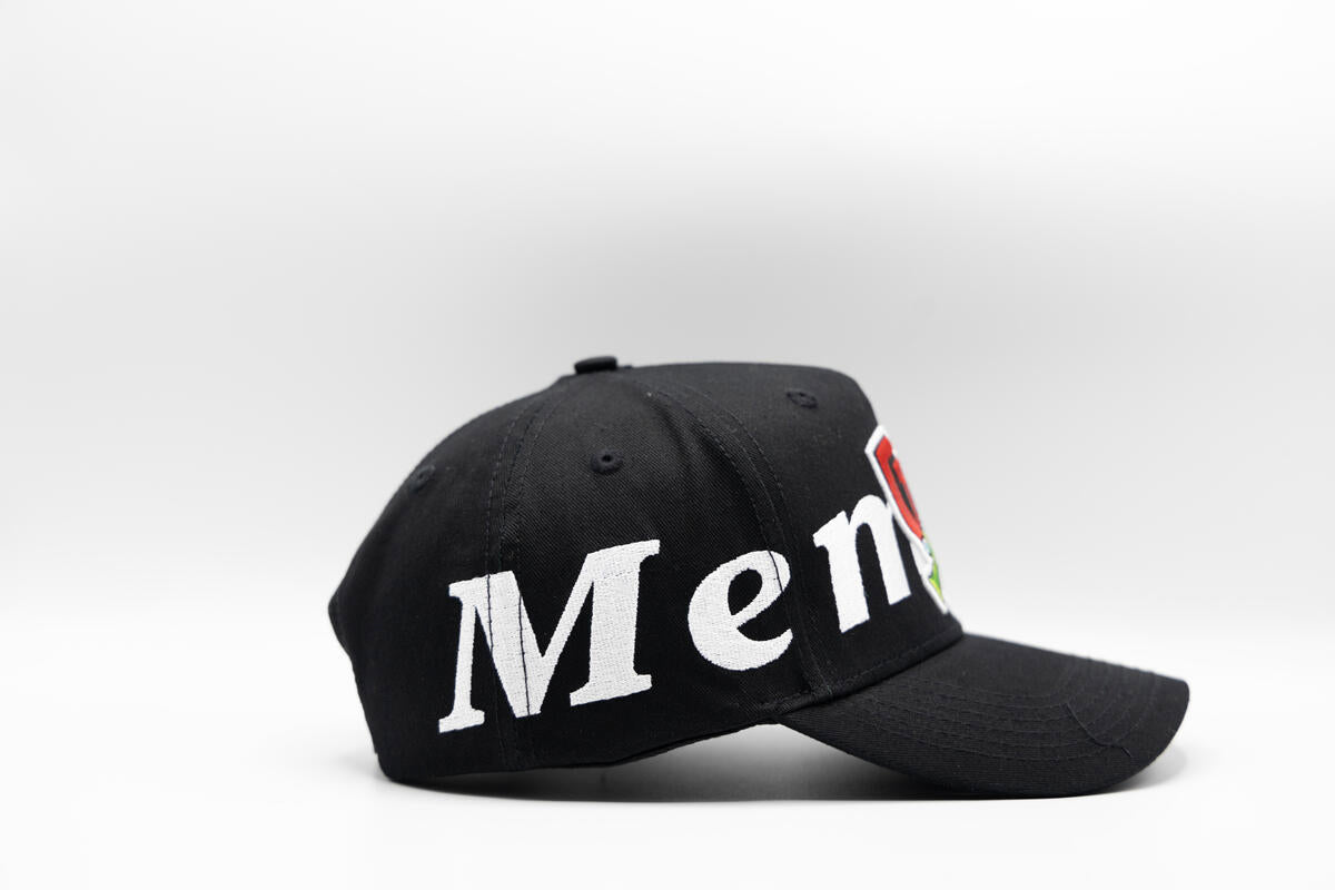 GTH Bold (Memphis) All Around Snapback Cap - Black/White