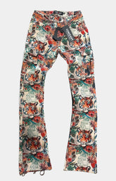 Concept Tiger Tapestry Pants - Multicolor
