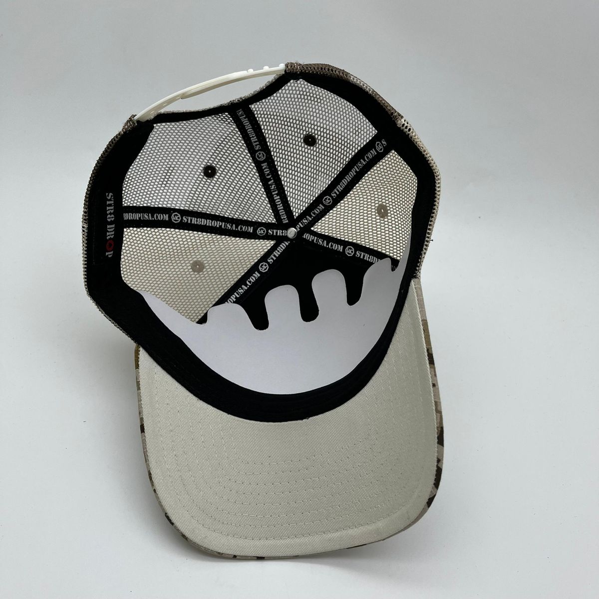 Goat Trucker Hat - Tan/Brown
