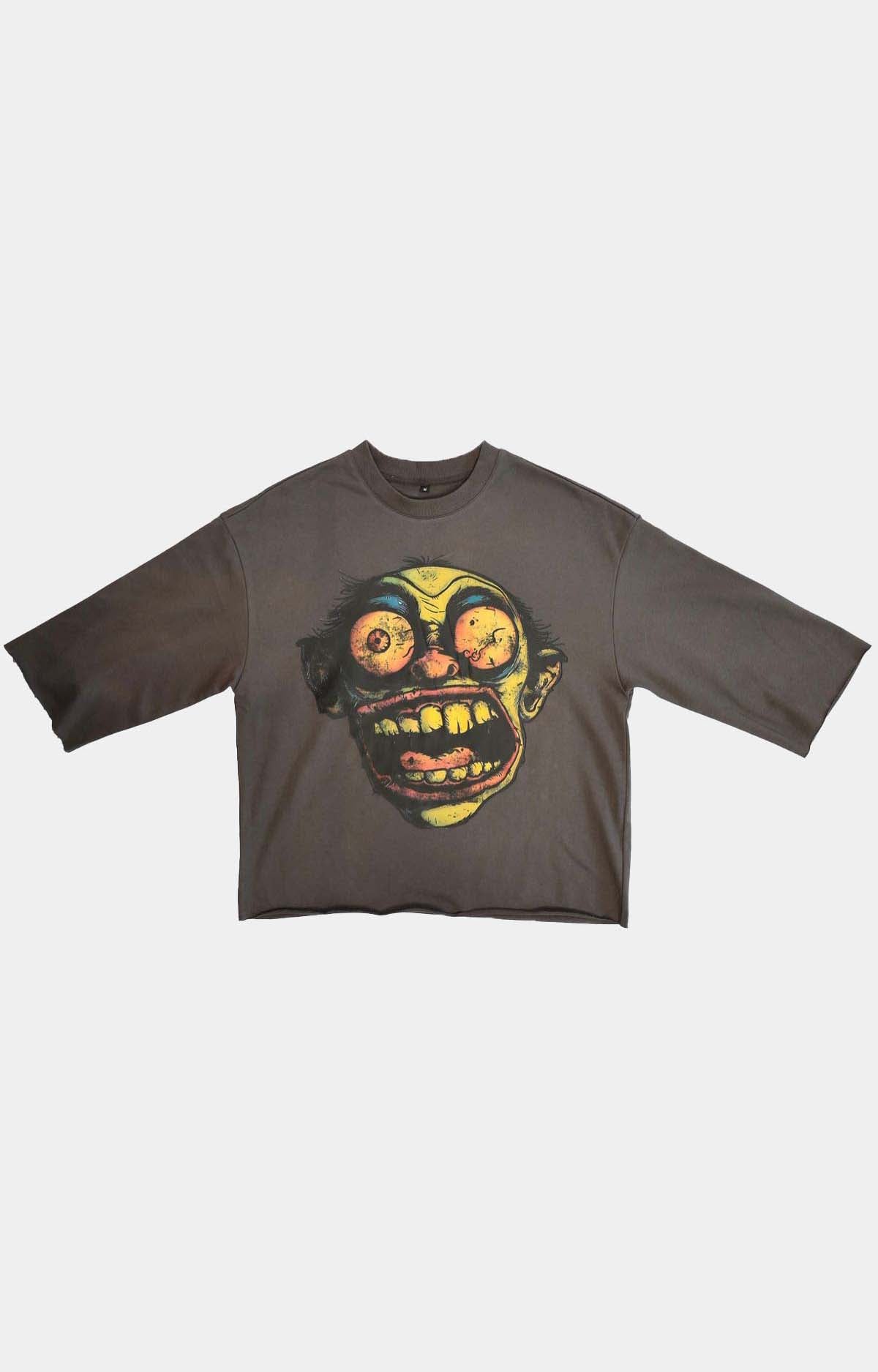 The Syndicate GRUNGE Crop T-Shirt - MOCHA