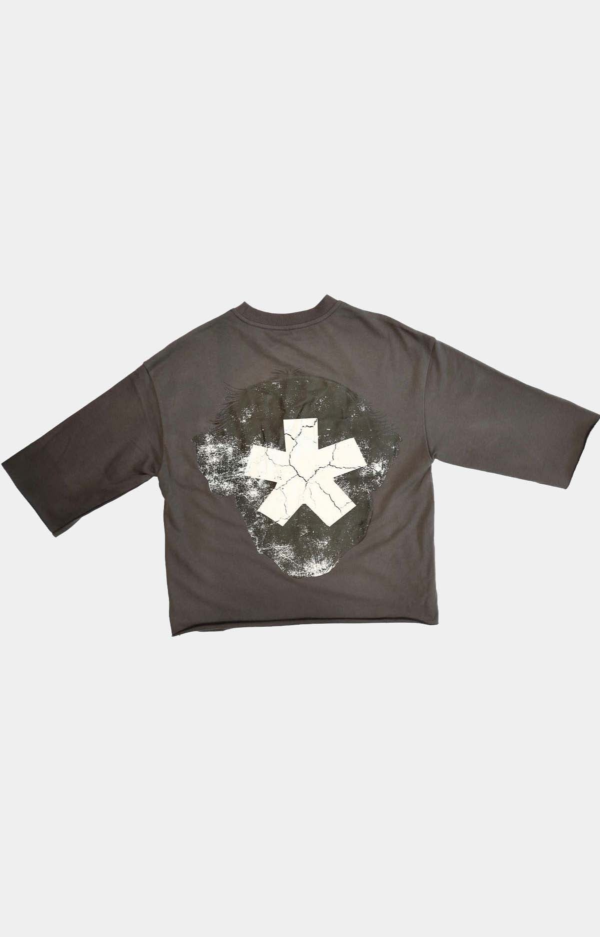 The Syndicate GRUNGE Crop T-Shirt - MOCHA