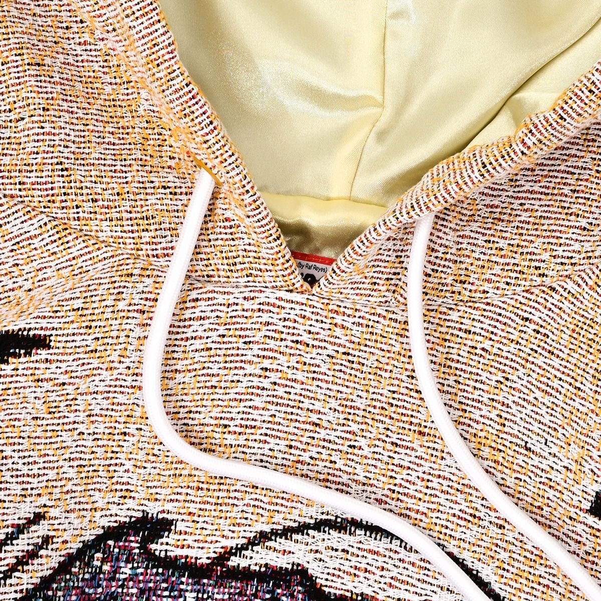 Very Rare Grave/Moon Tapestry Hoodie - Beige/Yellow