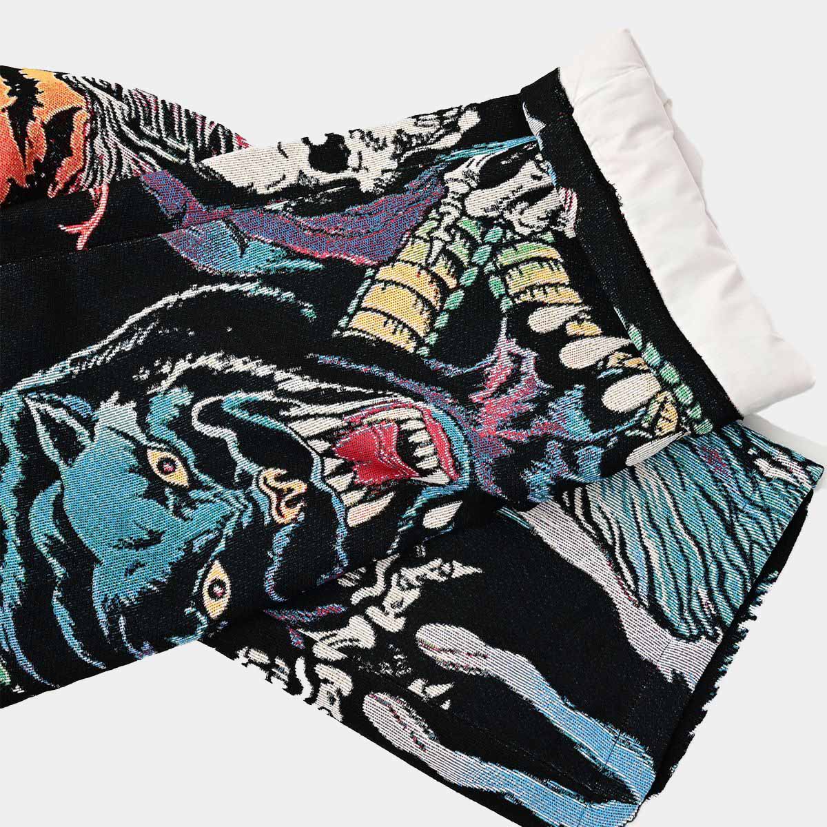 Very Rare Many Monsters Tapestry Pants