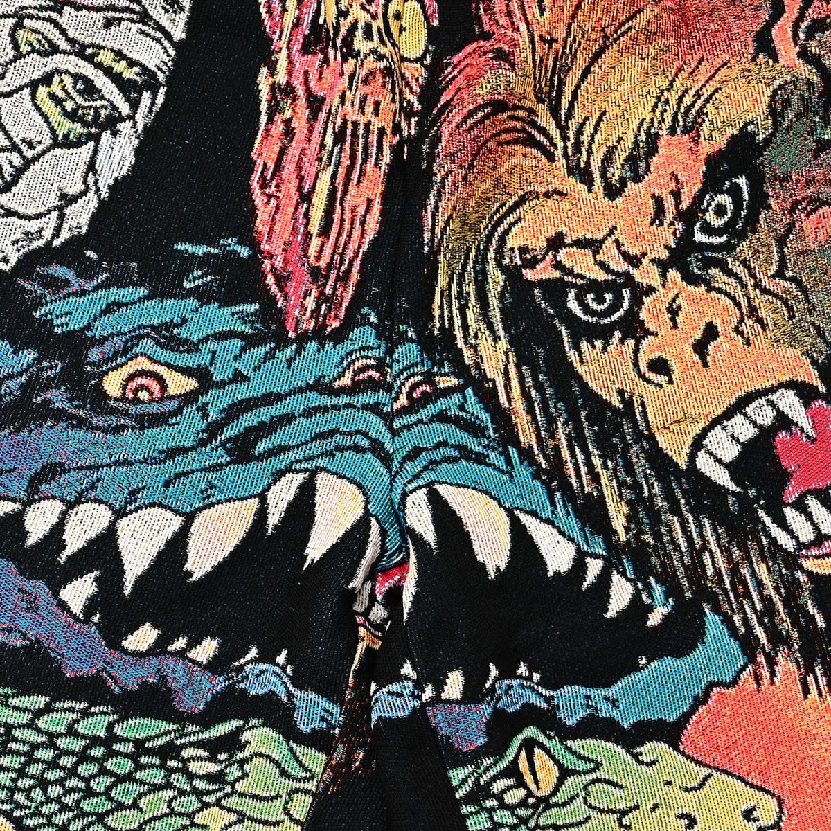 Very Rare Many Monsters Tapestry Pants