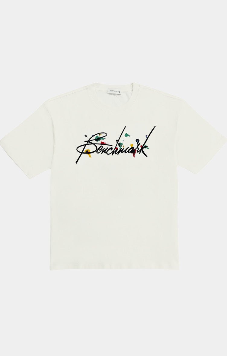 Black Label Benchmark Heavy Cotton T-Shirt - White