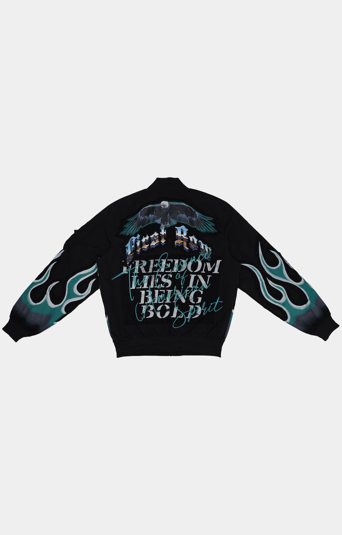 First Row Flame Jacket back 2