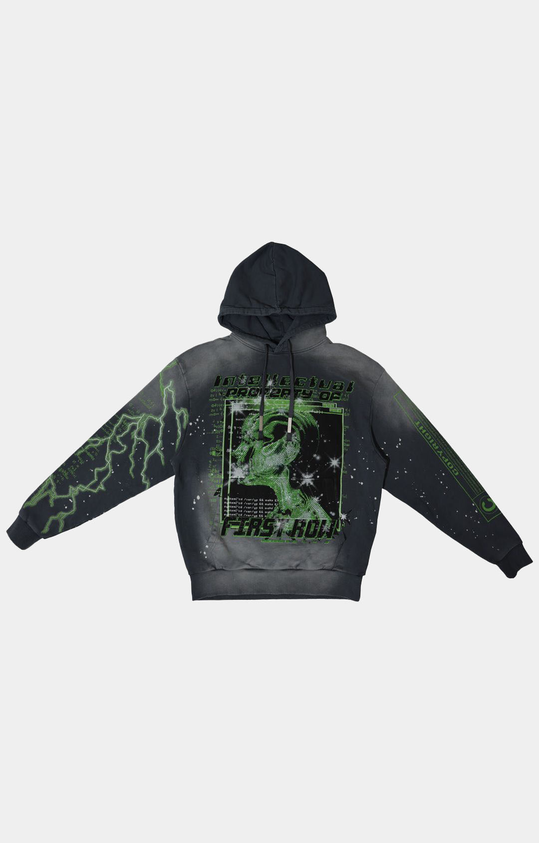 INTELLECTUAL PROPERTY WASHED HOODIE