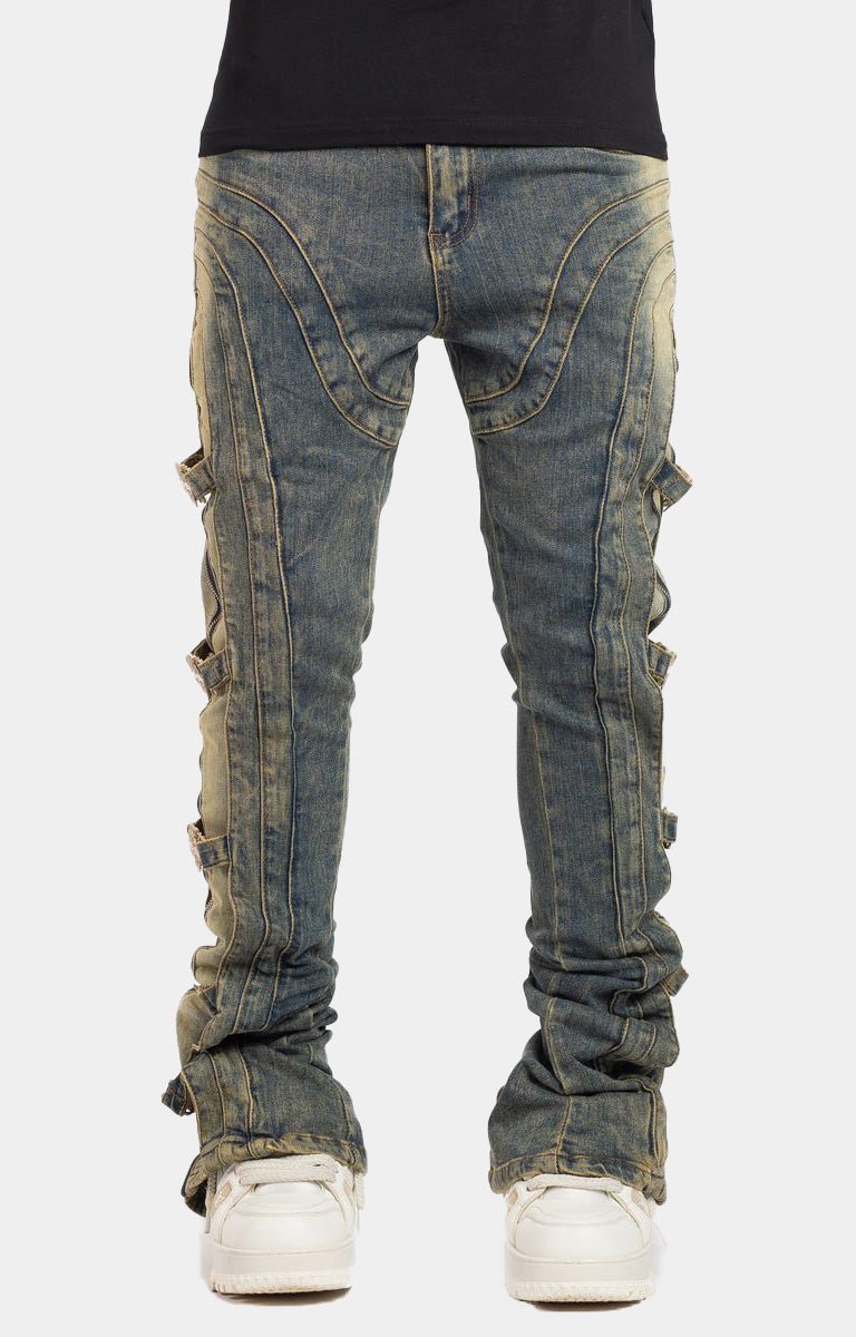 x*割様 GUAPI PREMIUM DENIM Guapi Khaki Premium Denim