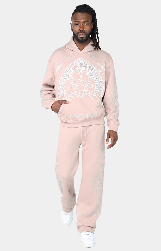 OVERSIZE DYSTOPIA FLEECE HOODIE