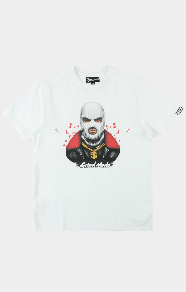 Makobi Grind Mode T-Shirt - White