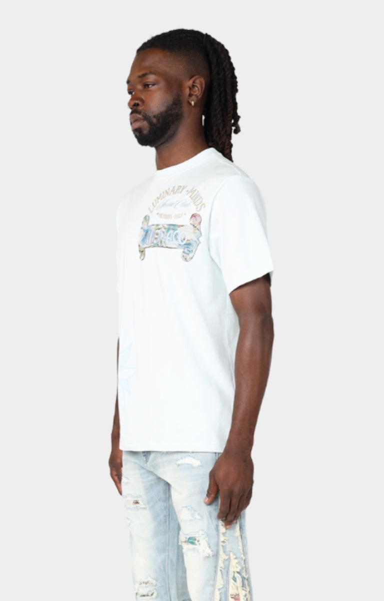 Smoke Rise Men Monaco Tapestry T-Shirt (ILLUSION)