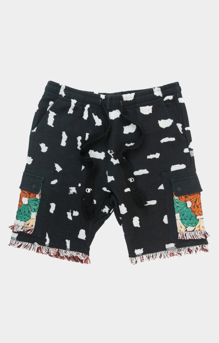 Frost Originals Hendrix Tapestry Shorts - Black