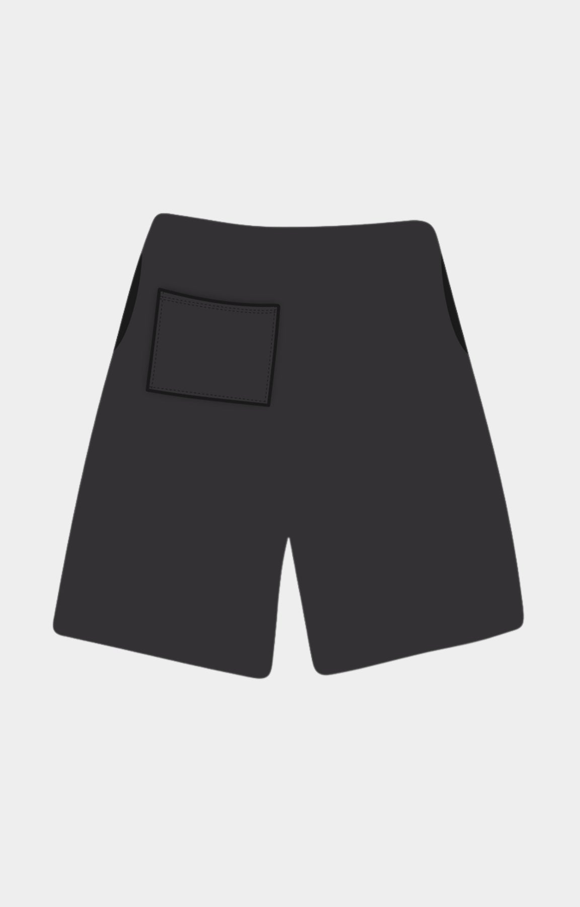 Red Letters Stoned Sweat Shorts - Charcoal