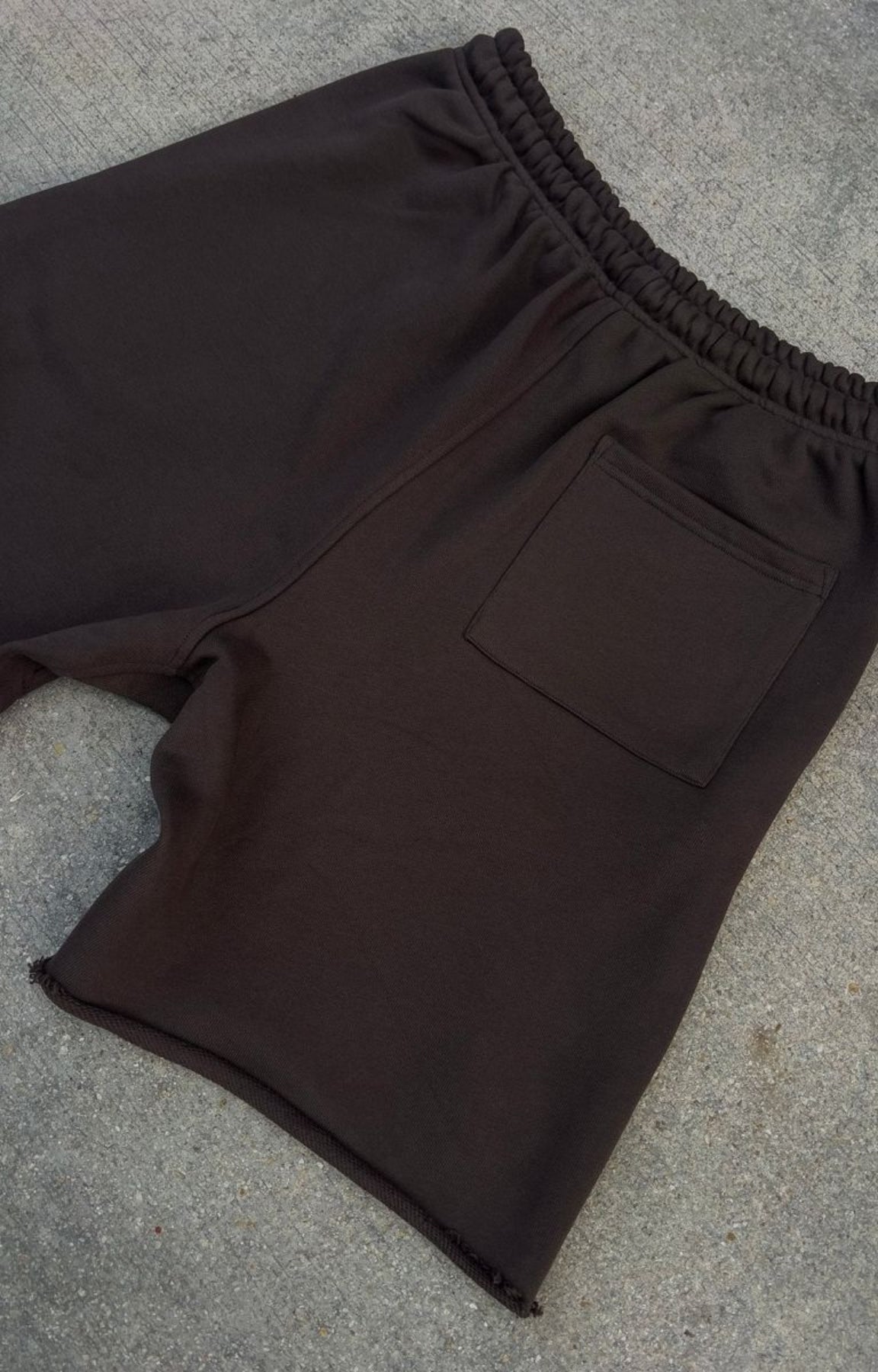 Red Letters Stoned Sweat Shorts - Charcoal