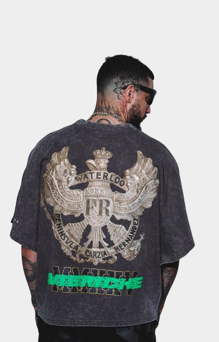 Vie Riche Waterloo Oversized Heavy Tee Back