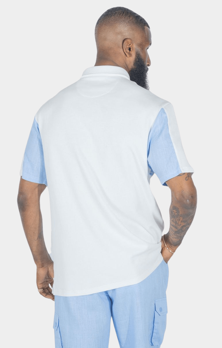 Makobi Levonia Polo Shirt - Big and Tall Blue