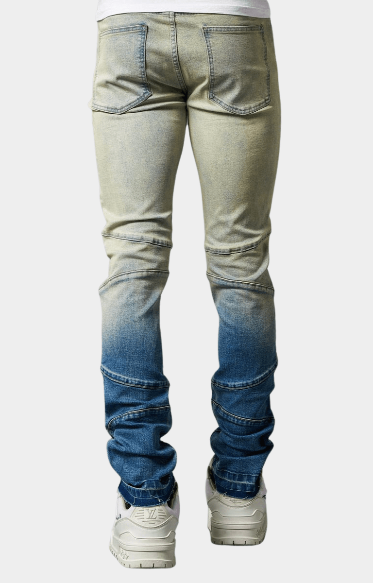 Pain Lab Blue Fade Skinny Denim