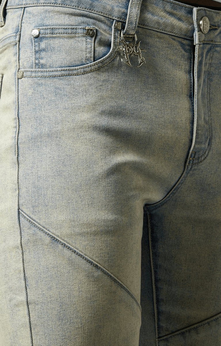 Pain Lab Blue Fade Skinny Denim