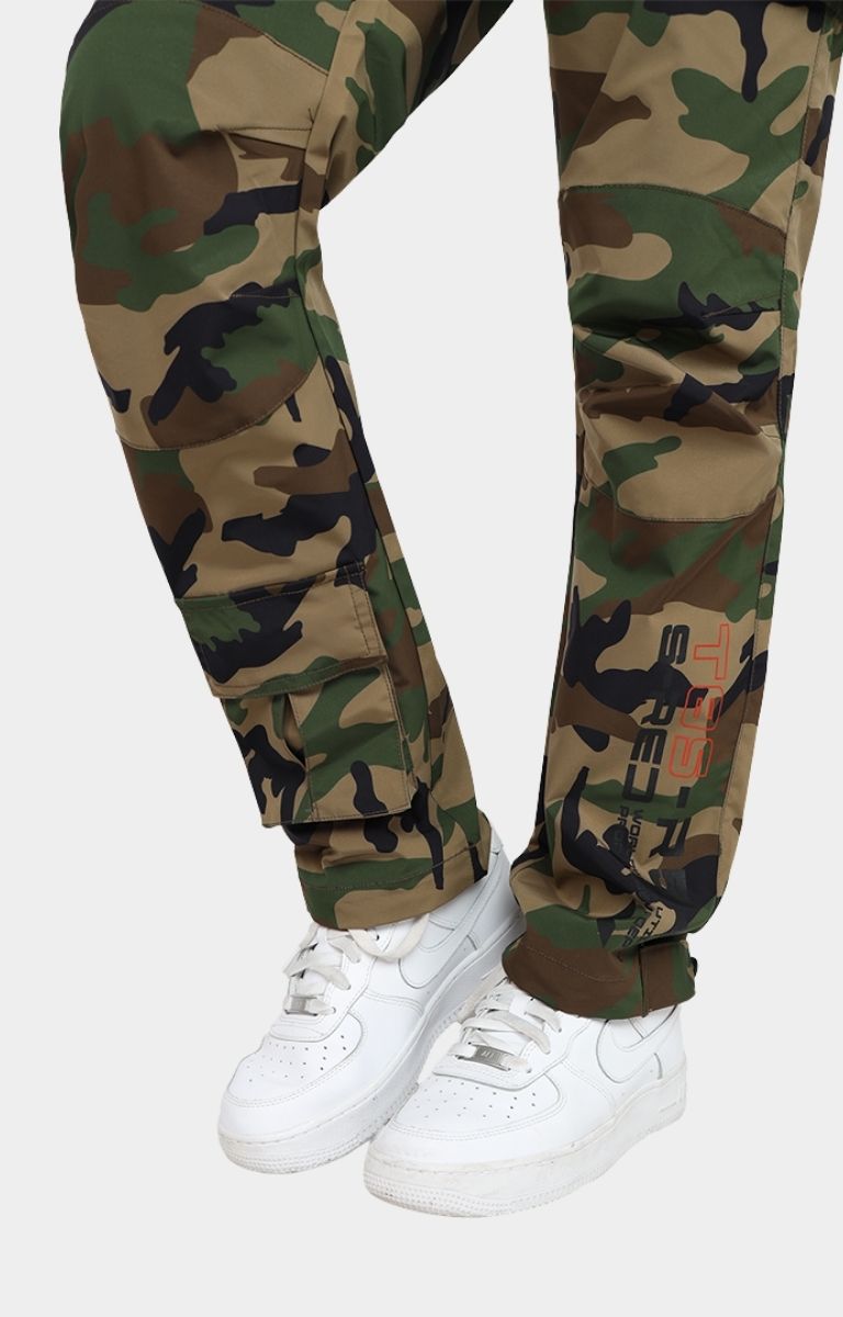Utility Nylon Cargo Pants