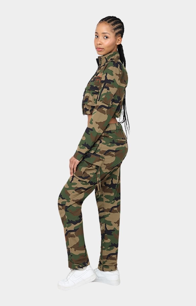 Utility Nylon Cargo Pants
