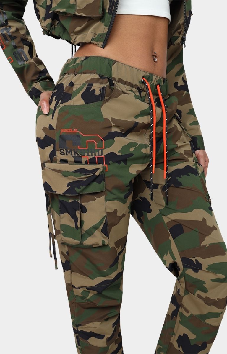 Utility Nylon Cargo Pants