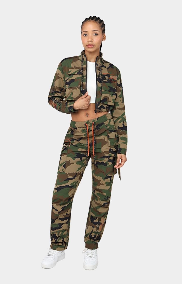 Utility Nylon Cargo Pants