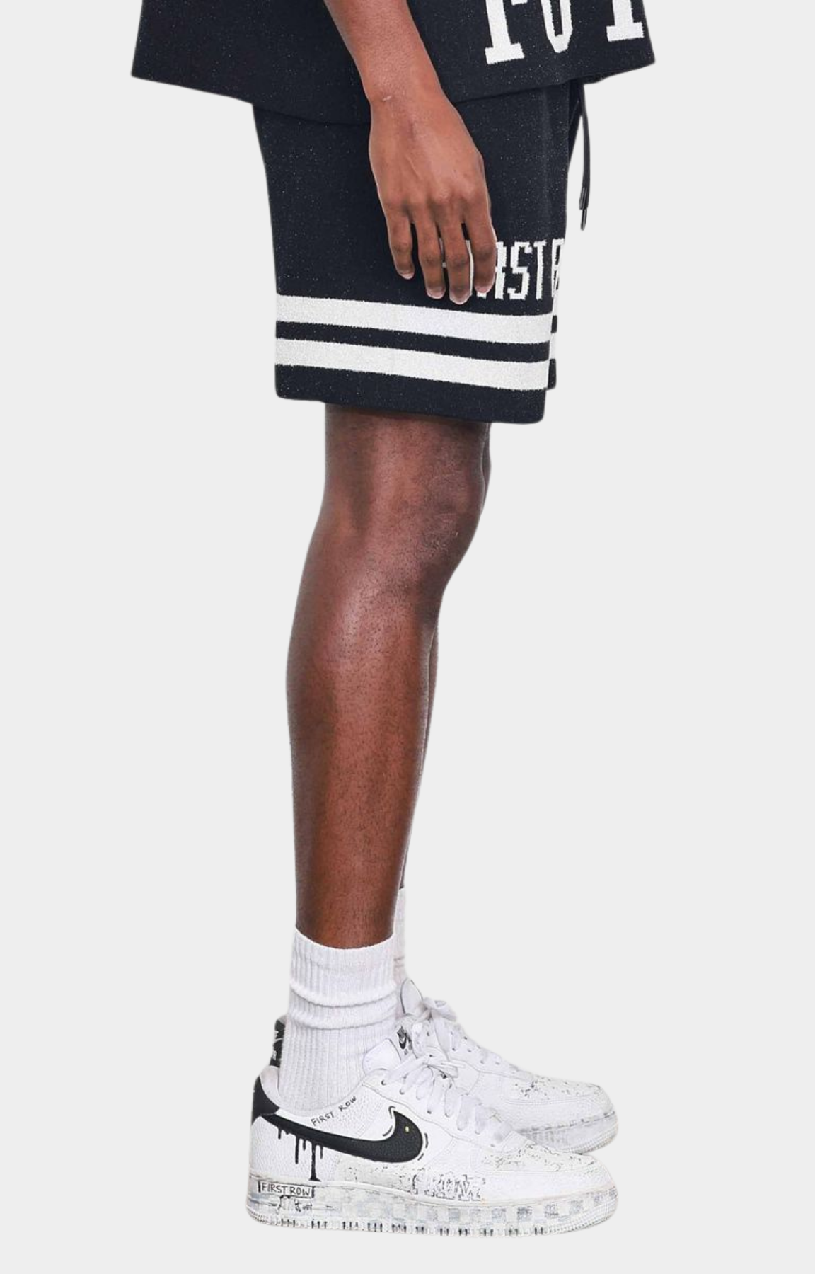 Bright Future Varsity Jacquard Knit Shorts