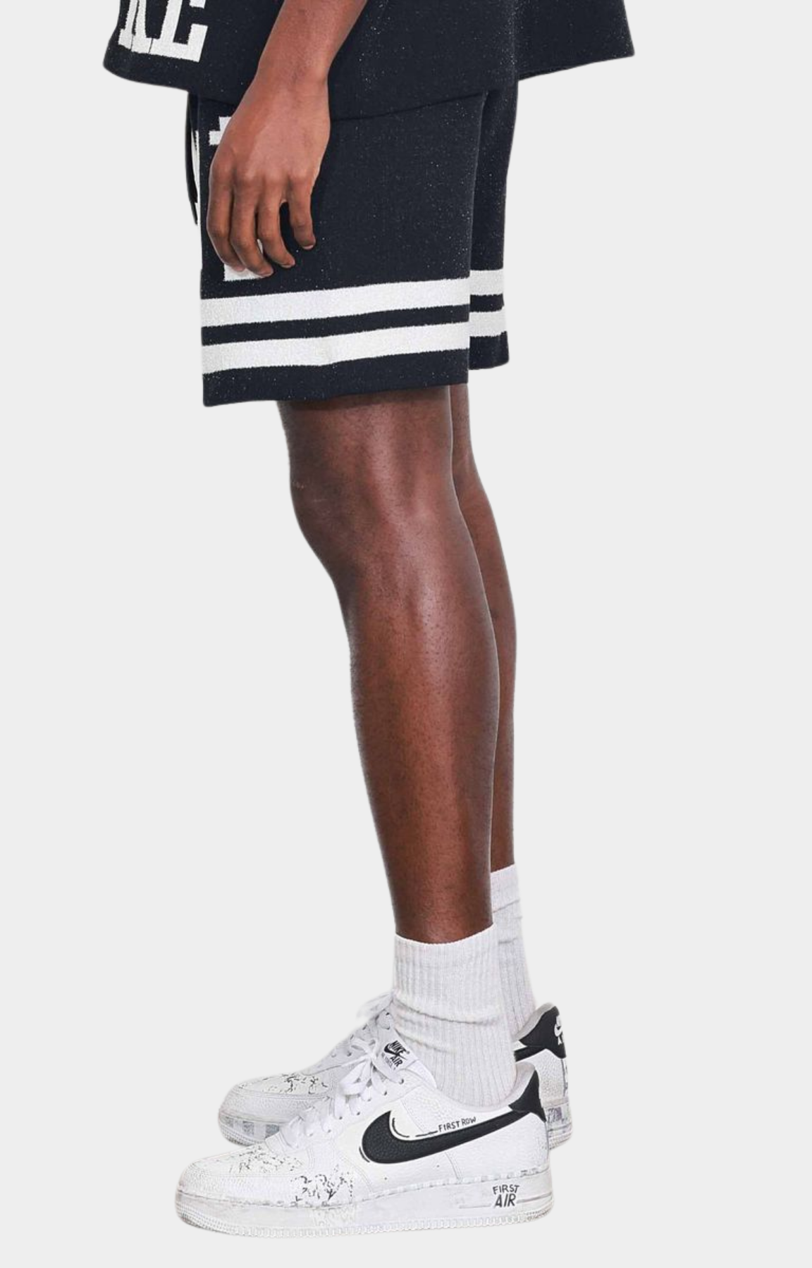 Bright Future Varsity Jacquard Knit Shorts