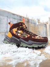 G7 Wendigo Mid Top Camo Sneakers