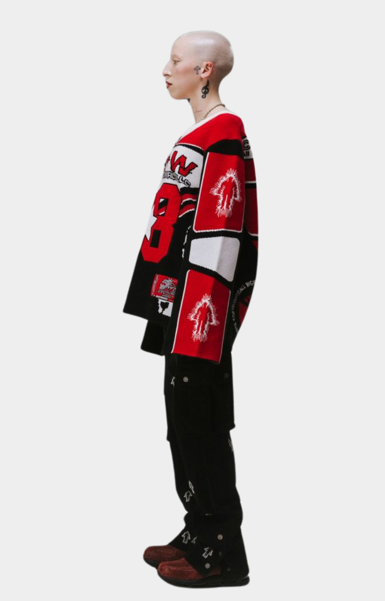 BY ANY MEANS NECESSARY KNIT JERSEY
