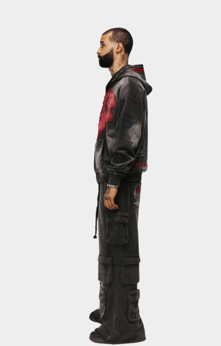 Essence Revert hoodie Model side 2