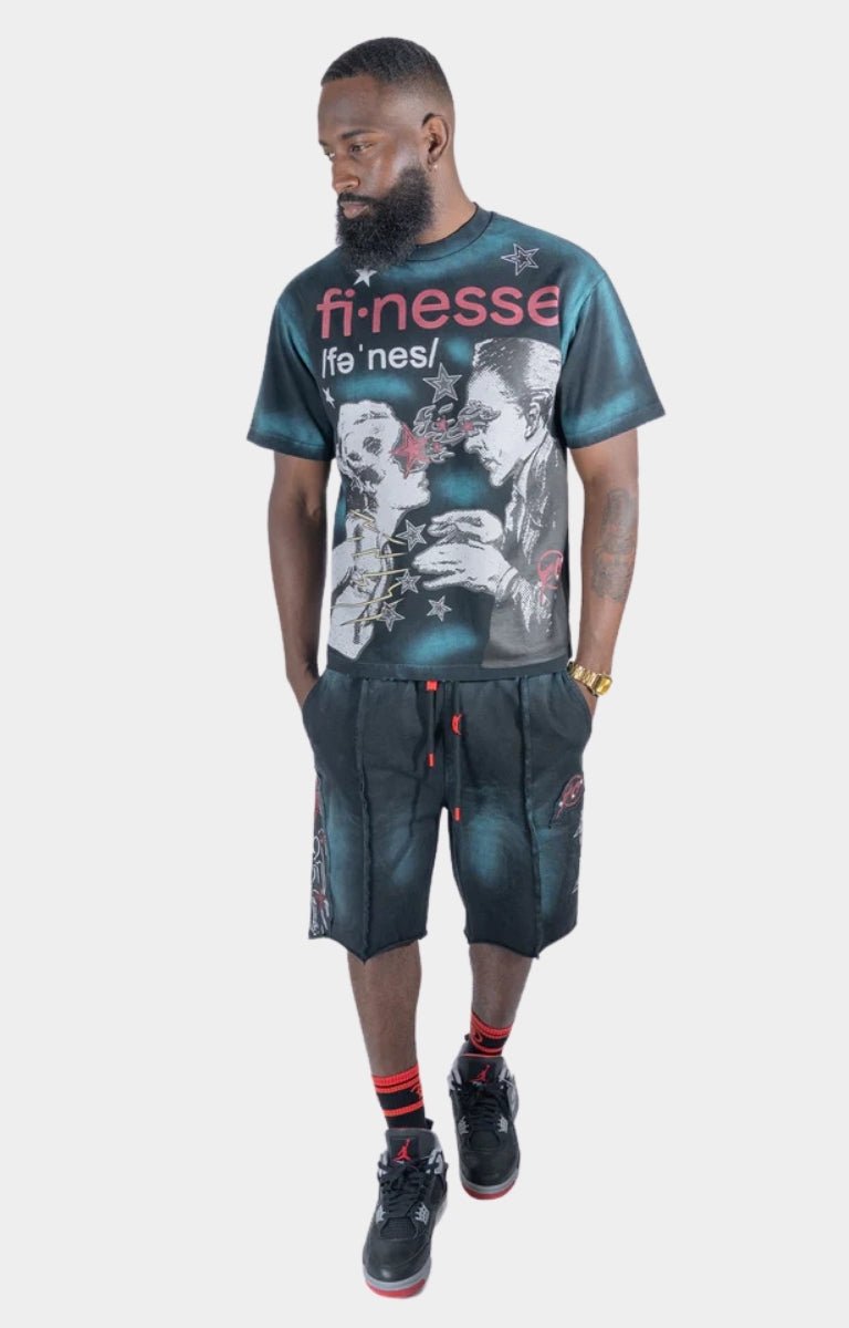 Frost Originals Finesse Acid Wash - Green Box Tee