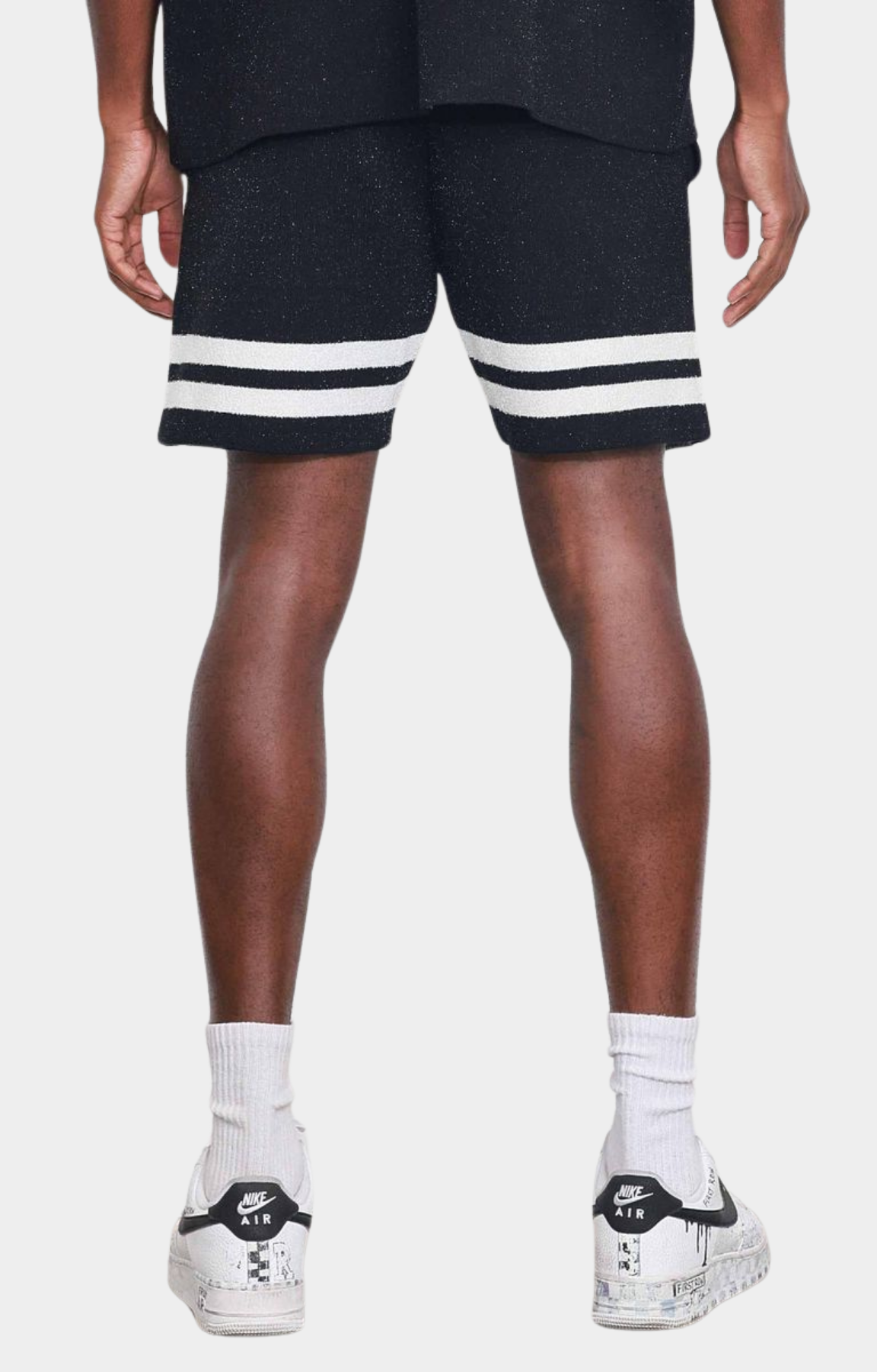 Bright Future Varsity Jacquard Knit Shorts