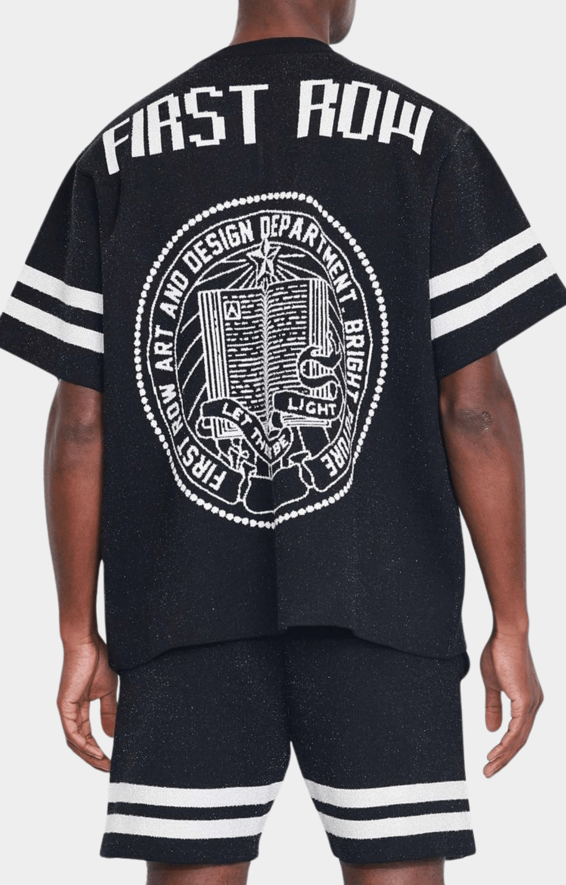 First Row Bright Future Varsity tee back