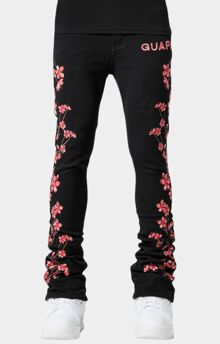 Guapi Obsidian Black Blossom Denim V3