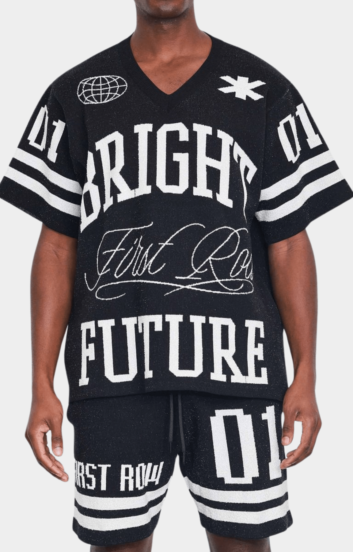 First Row Bright Future Varsity tee