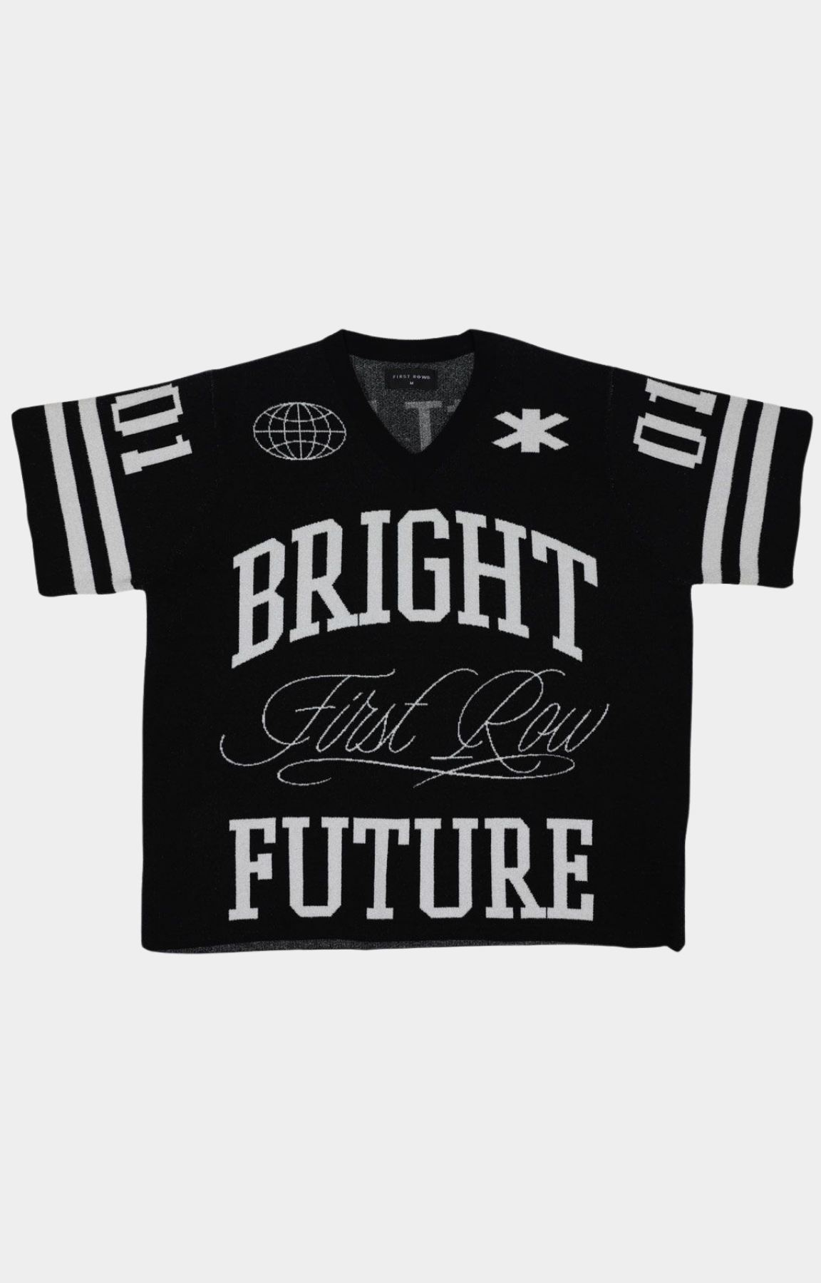 BRIGHT FUTURE VARSITY JACQUARD TEE