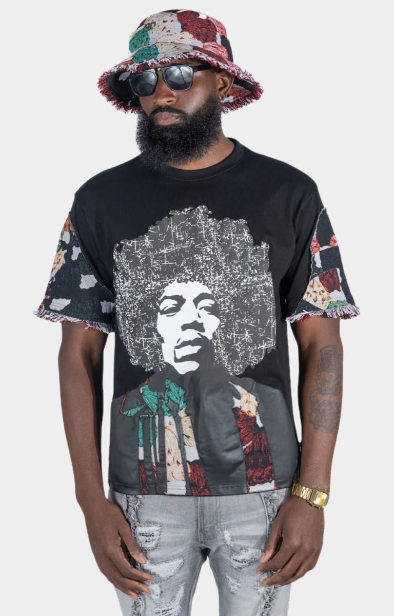Frost Originals Hendrix Oversized Tapestry - Black Tee