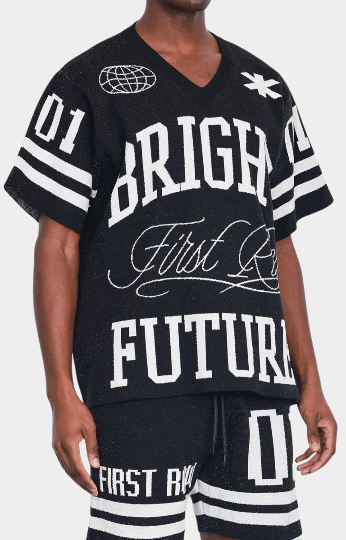 First Row Bright Future Varsity tee side 4