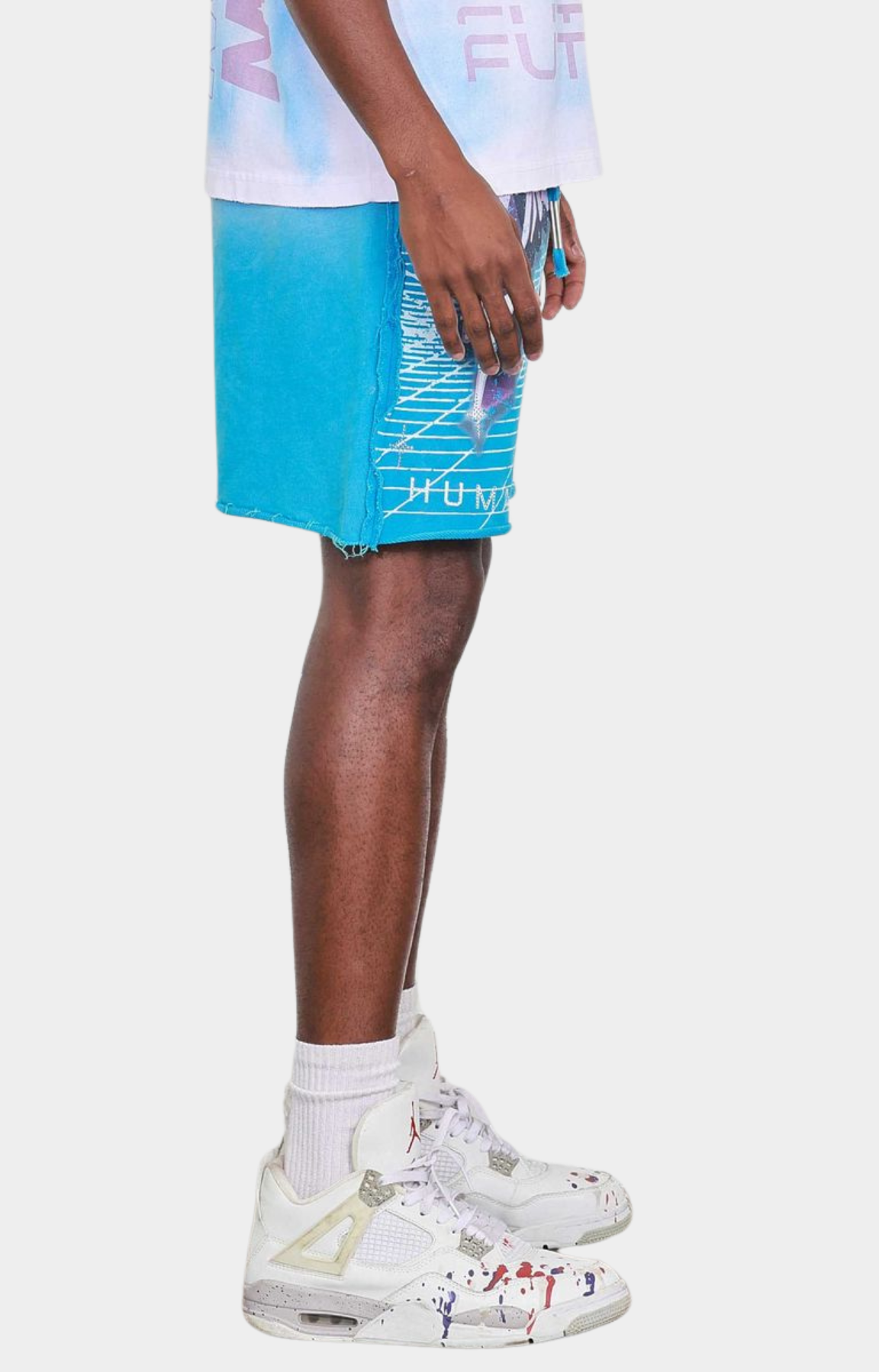 Washed Humanity First Shorts