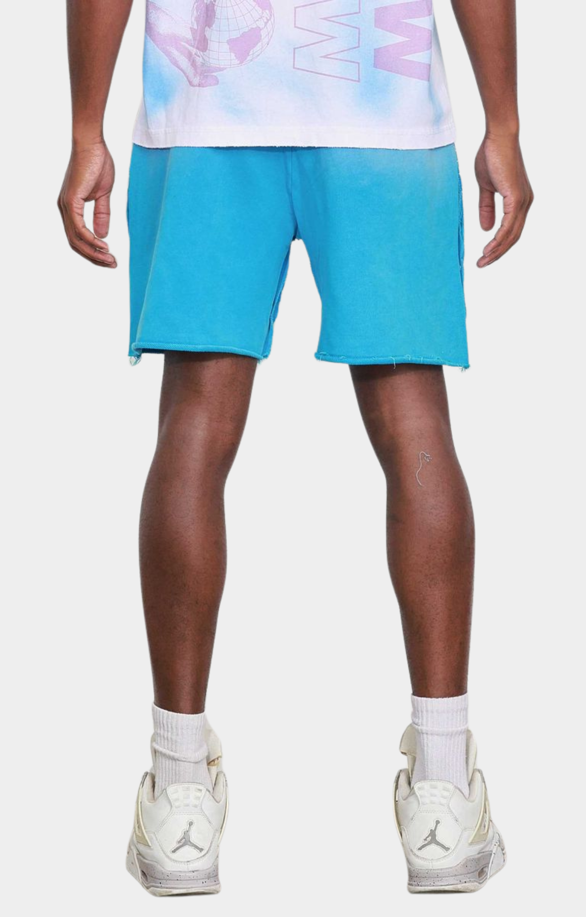 Washed Humanity First Shorts