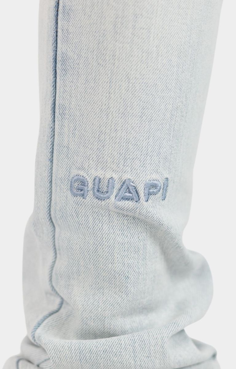 Guapi Aqua Blue Basics Stacked Denim
