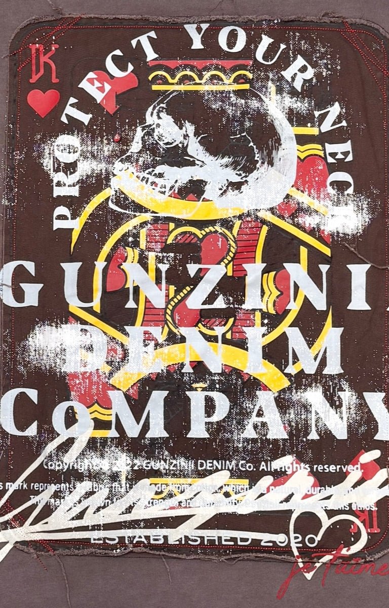 Gunz & Dept King t-shirt back