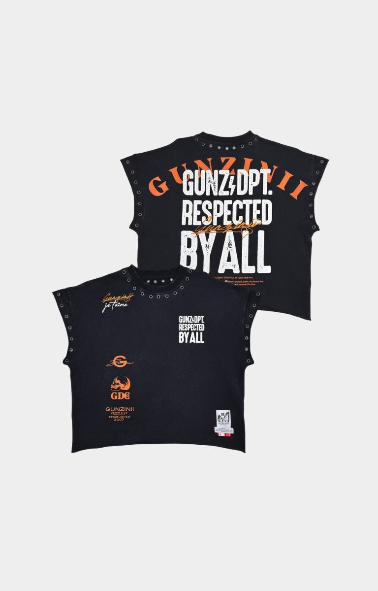 GUNZ & DPT T-SHIRT - BLACK