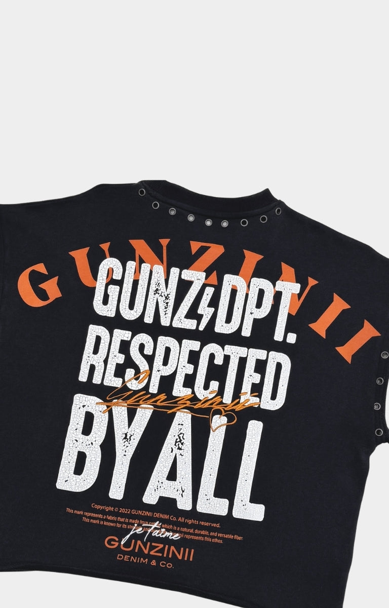 GUNZ & DPT T-SHIRT - BLACK