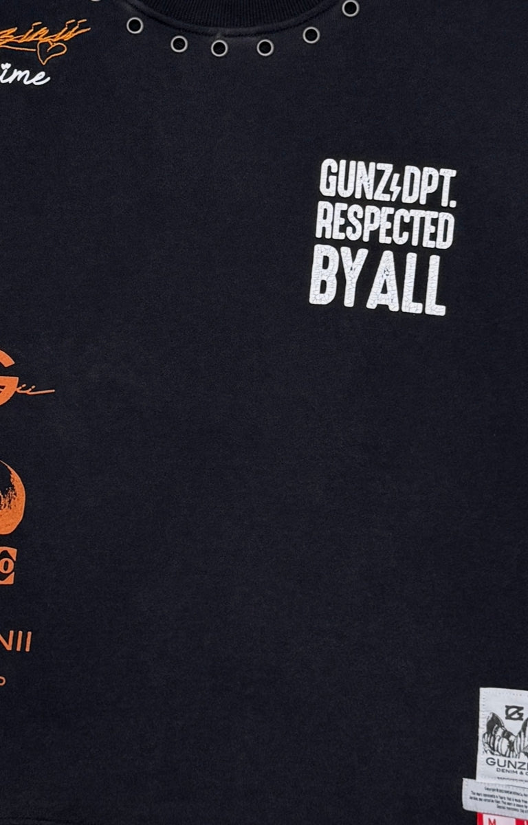GUNZ & DPT T-SHIRT - BLACK