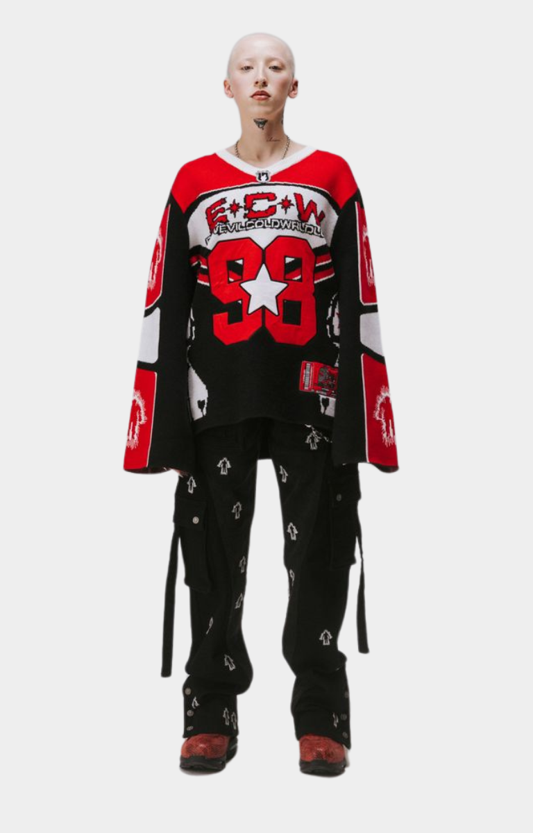 BY ANY MEANS NECESSARY KNIT JERSEY