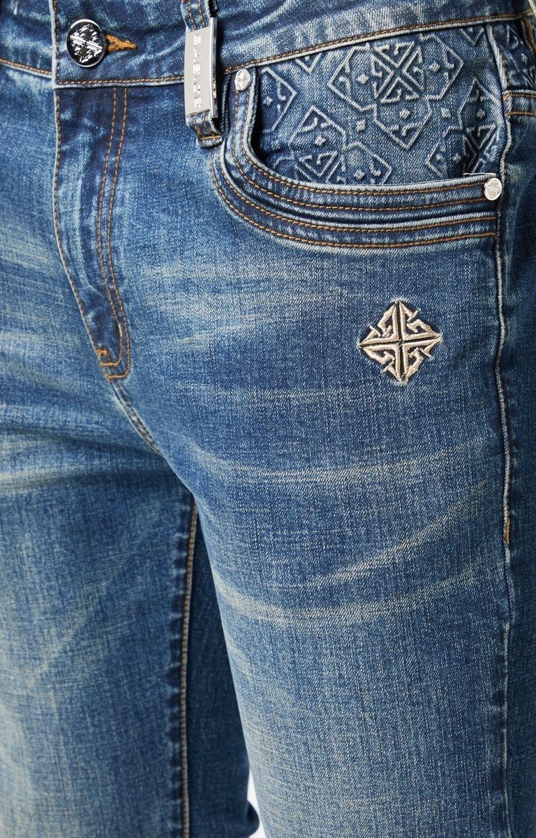Guapi Royal Blue Basic Regular Denim